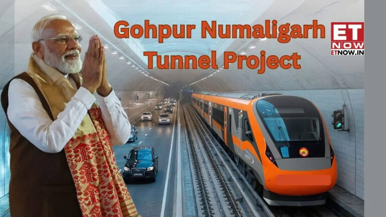 “New Gohpur Numaligarh Tunnel Slashes Travel Time from 240 km to Just Minutes, Enhancing Connectivity in Assam”